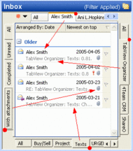 TabView Organizer screenshot